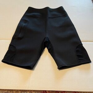 Men's small‎ neoprene shorts black. Excellent condition